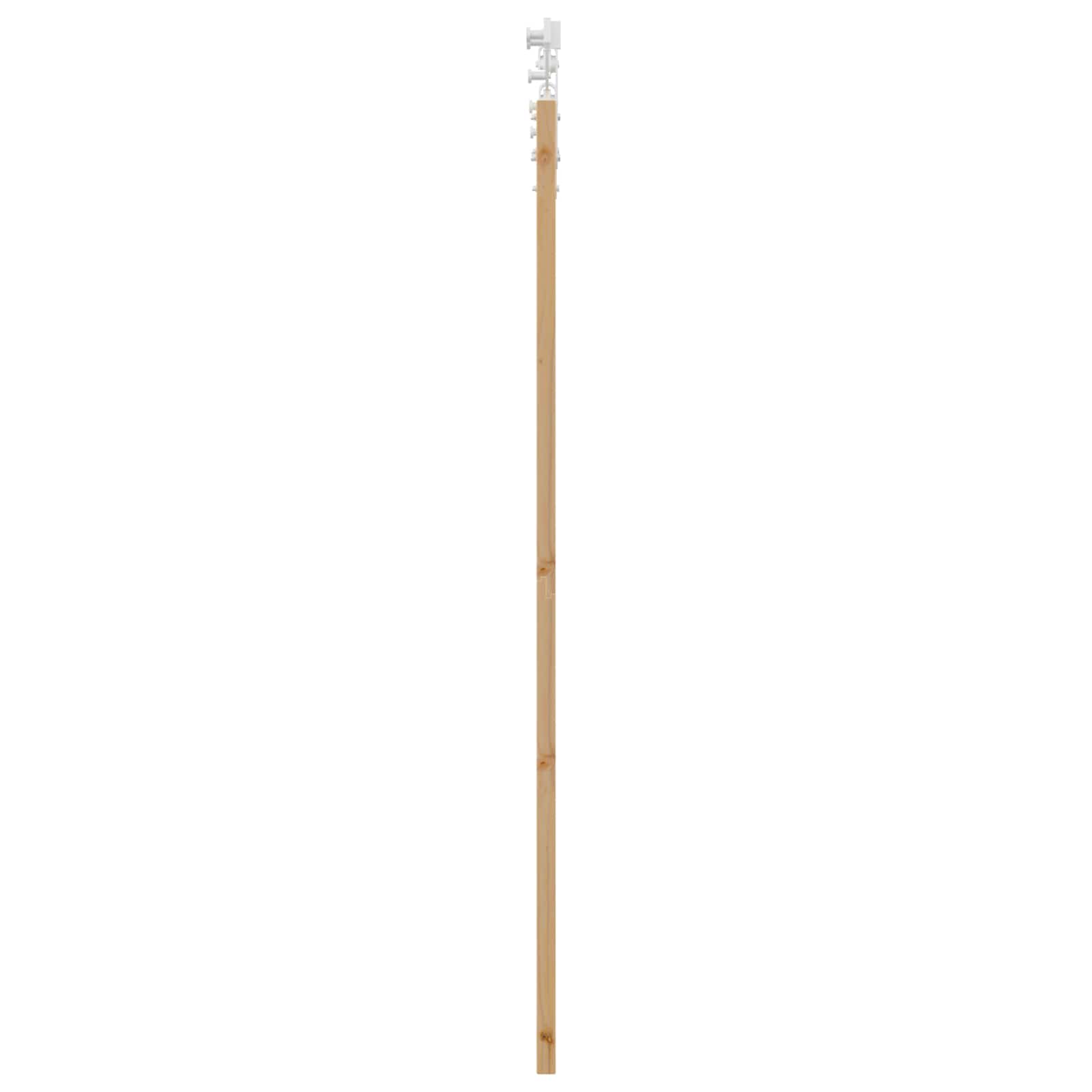 Porta scorrevole ORKDAL Naturale e Bianco 61 x 198,5 cm | homemem39