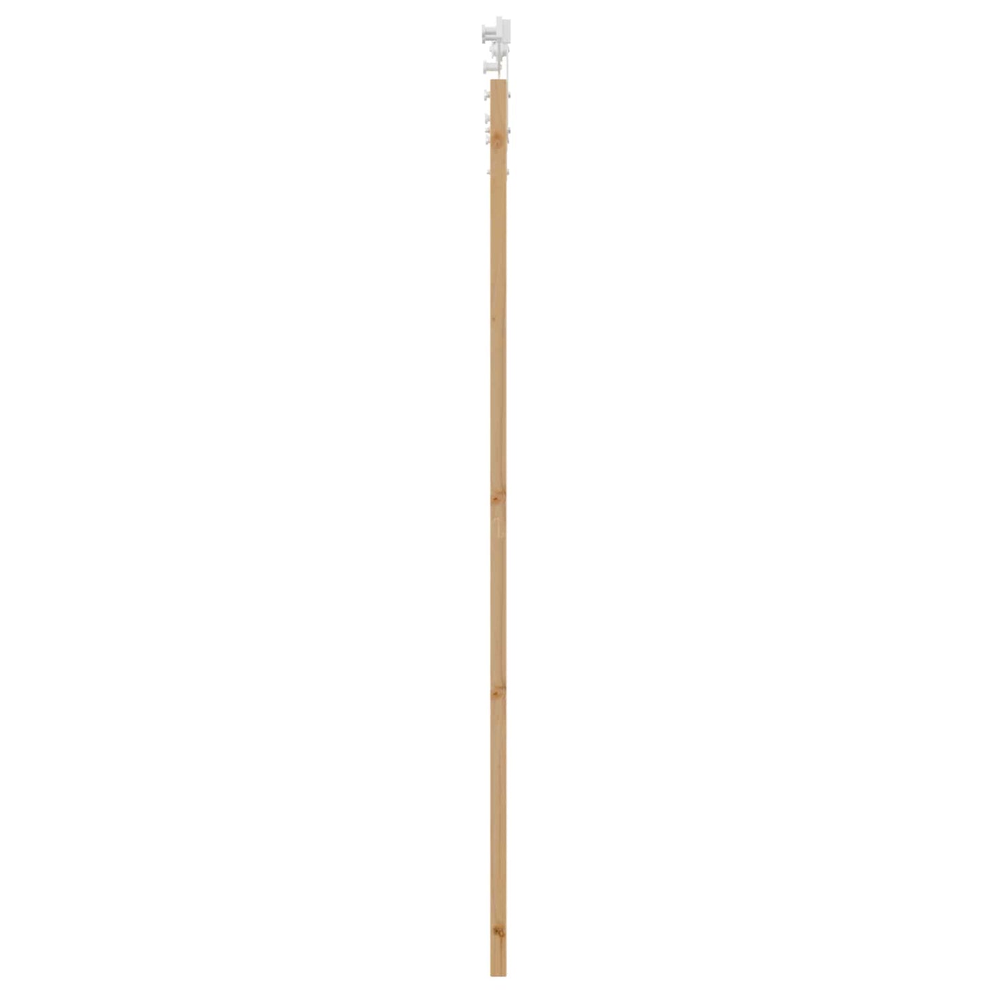 Porta scorrevole ORKDAL Naturale e Bianco 86 x 211 cm | homemem39