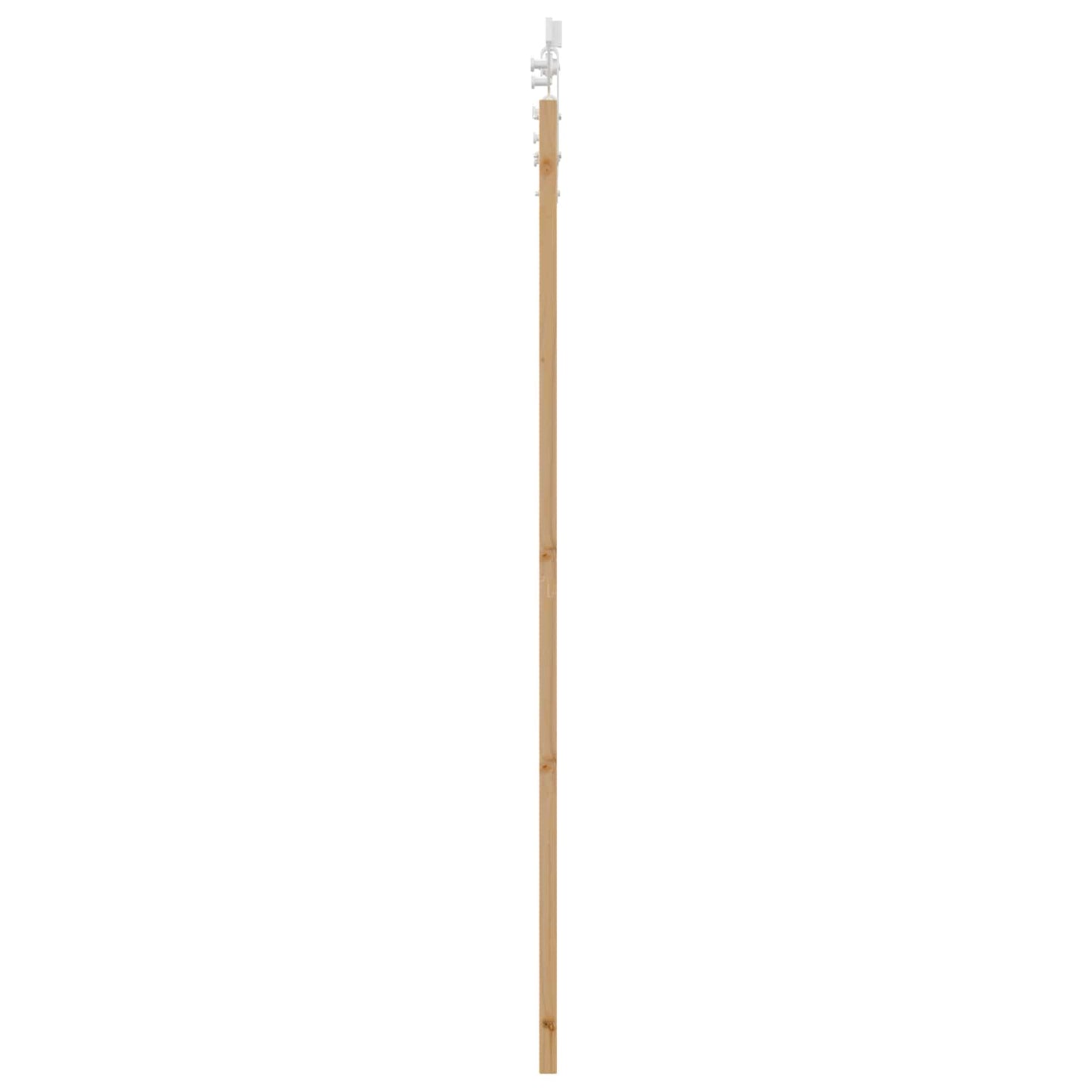 Porta scorrevole ORKDAL Naturale e Bianco 73,5 x 211 cm | homemem39