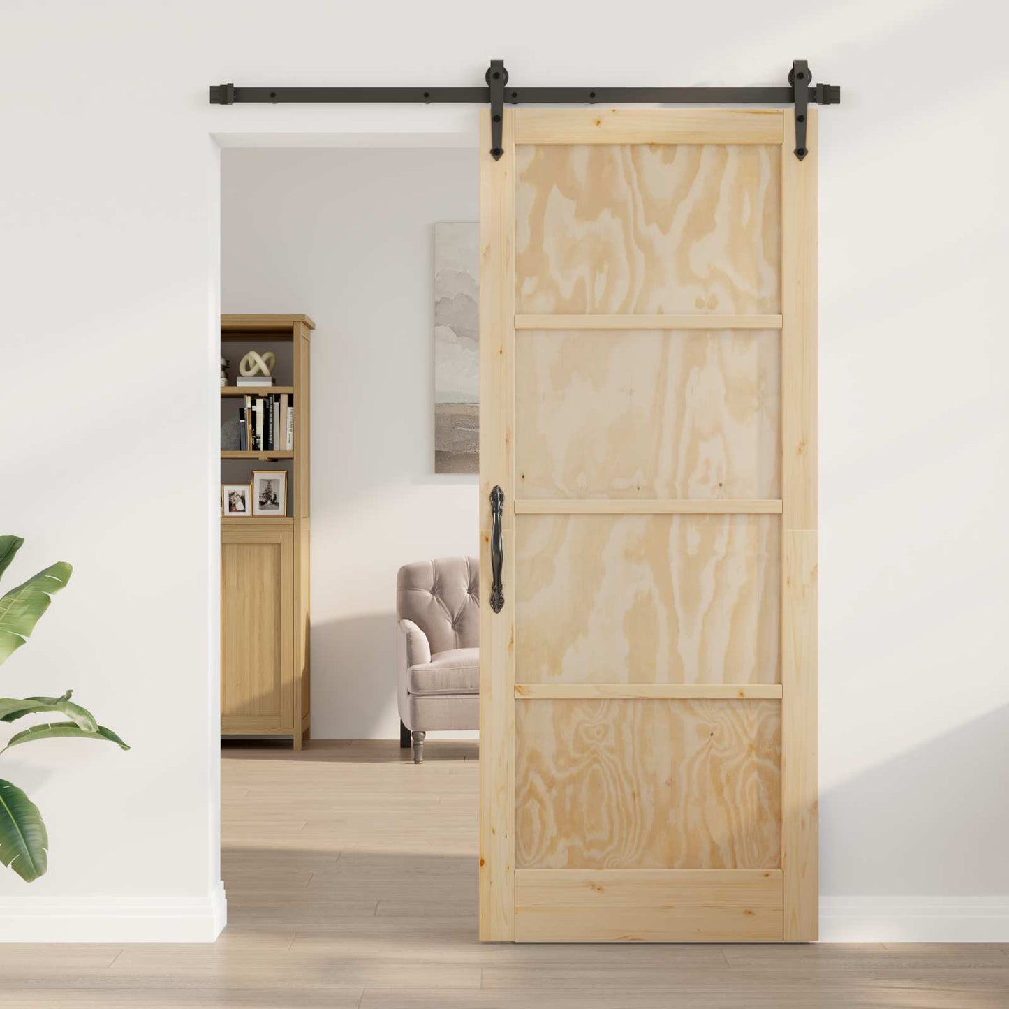 Porta scorrevole ORKDAL Naturale 86 x 211 cm | homemem39