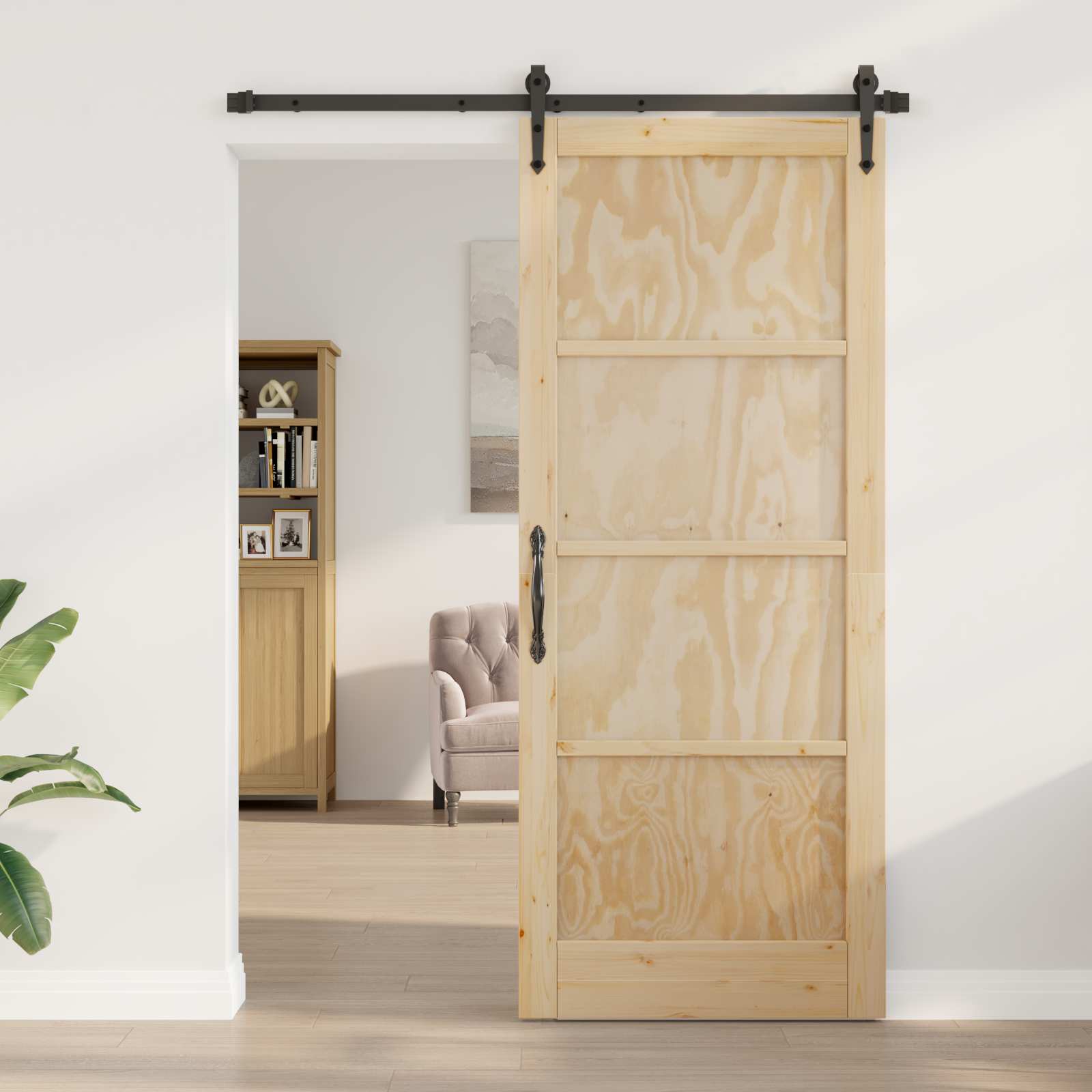Porta scorrevole ORKDAL Naturale 86 x 211 cm | homemem39