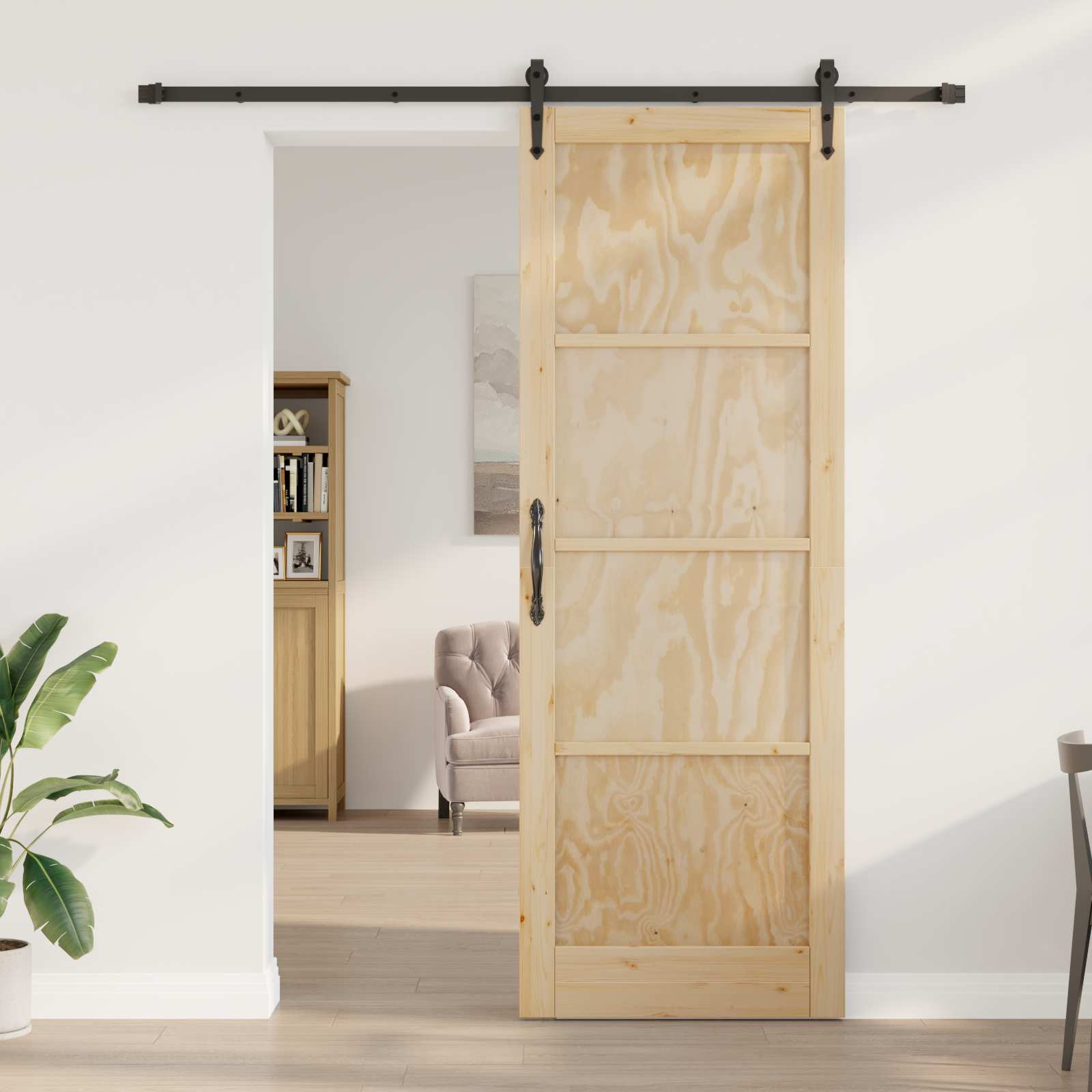 Porta scorrevole ORKDAL Naturale 83 x 232 cm | homemem39