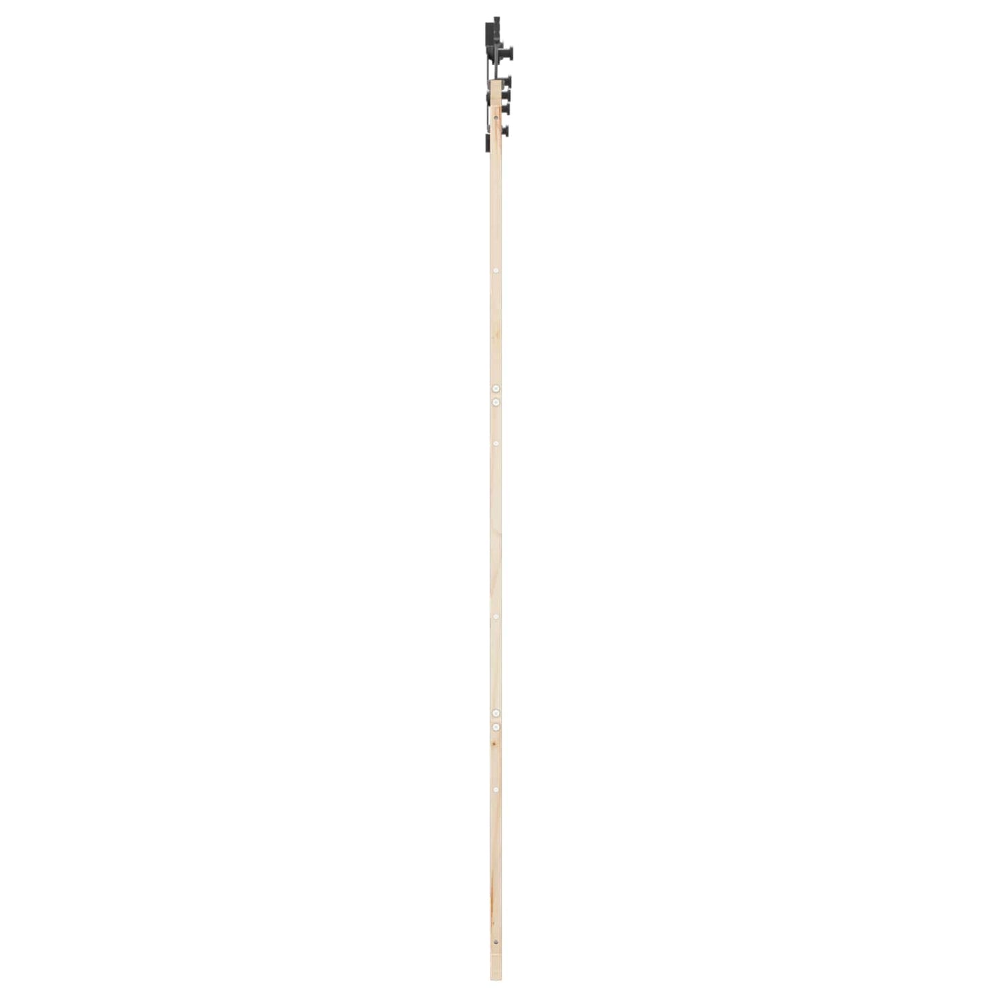 Porta scorrevole Naturale 100 x 208 cm Legno Massello di Pino