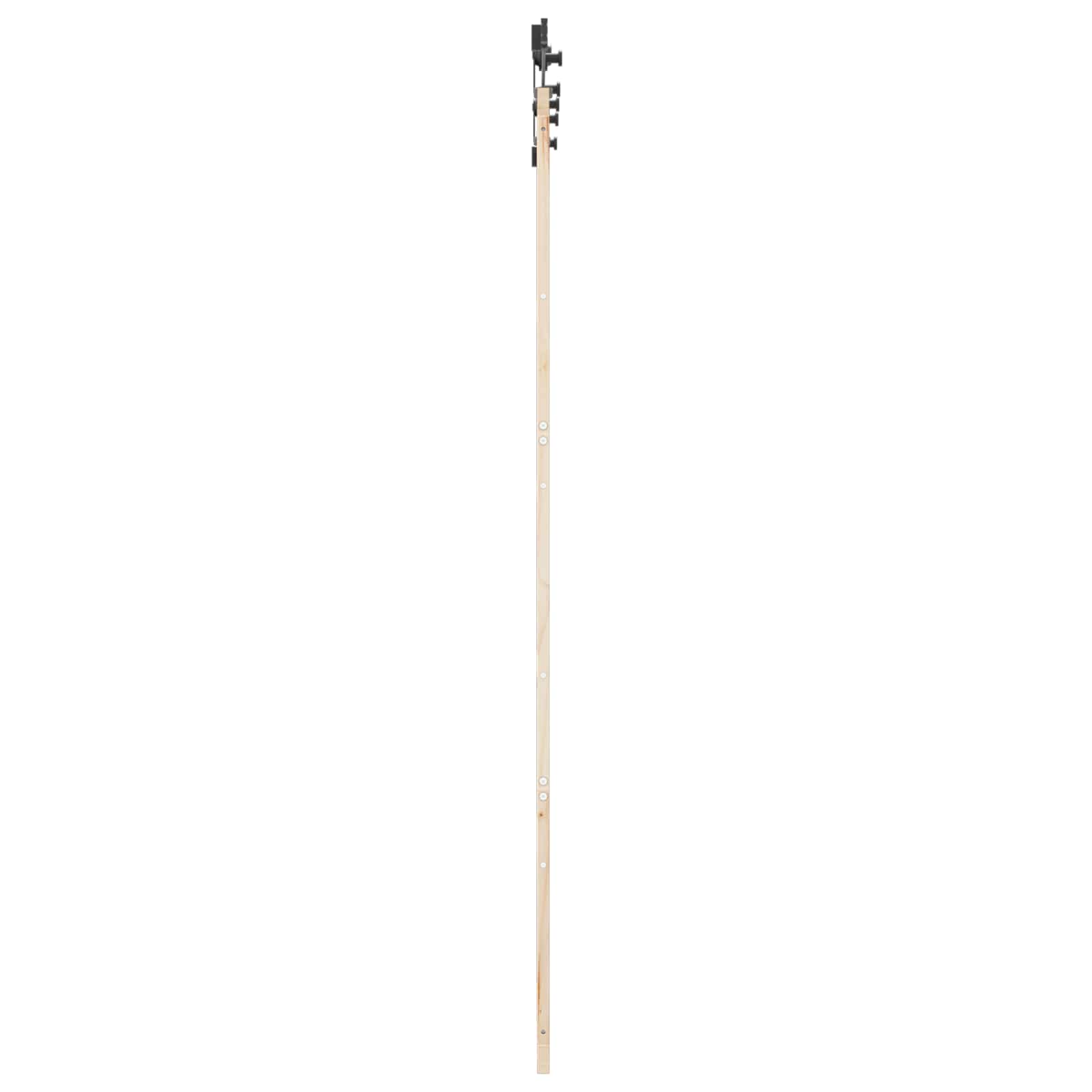 Porta scorrevole Naturale 80 x 208 cm Legno Massello di Pino | homemem39