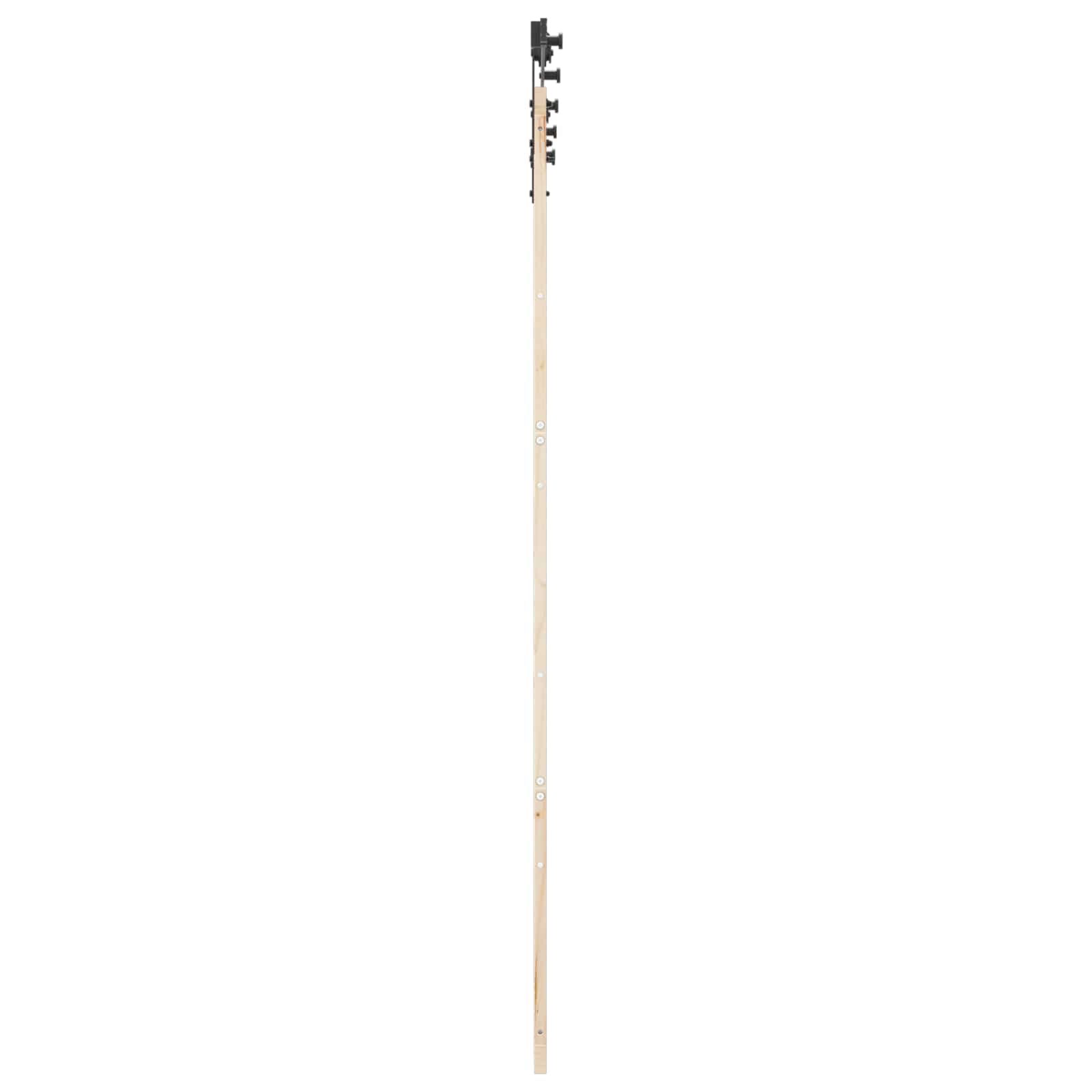 Porta scorrevole Naturale 100 x 208 cm Legno Massello di Pino | homemem39
