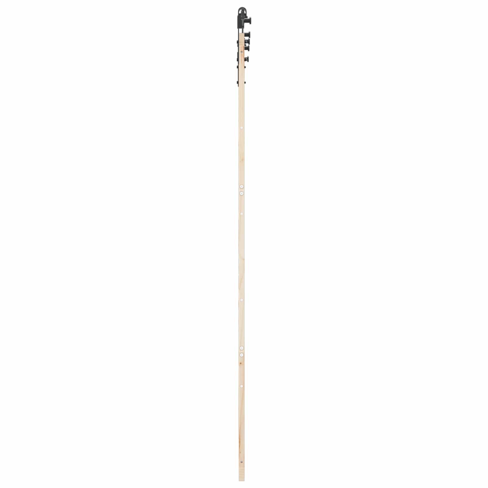 Porta scorrevole Naturale 80 x 208 cm Legno Massello di Pino | homemem39
