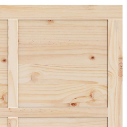 Porta scorrevole Naturale 90 x 208 cm Legno Massello di Pino | homemem39