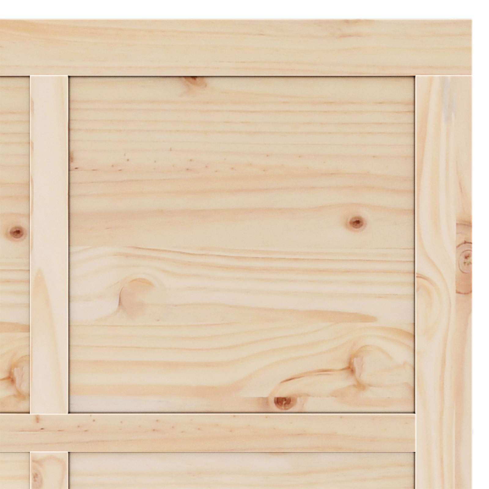 Porta scorrevole Naturale 80 x 208 cm Legno Massello di Pino | homemem39