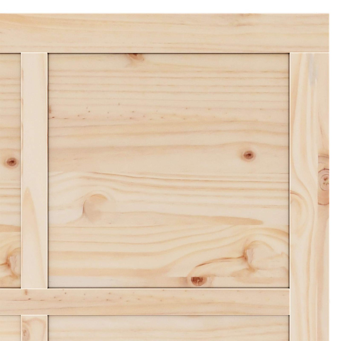 Porta scorrevole Naturale 100 x 208 cm Legno Massello di Pino