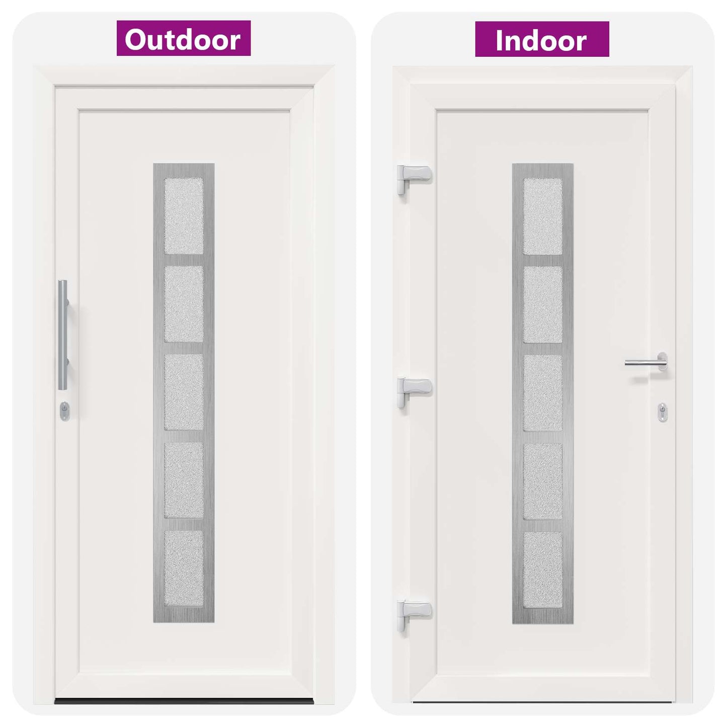 Porta Frontale Bianco 88 x 200 cm PVC | homemem39