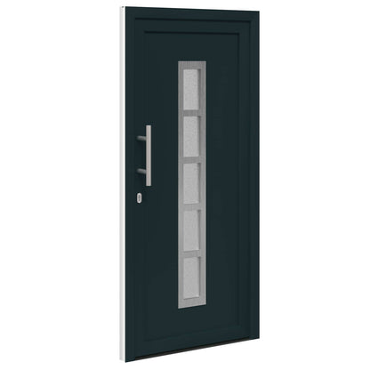 Porta Frontale Antracite 98 x 208 cm PVC | homemem39
