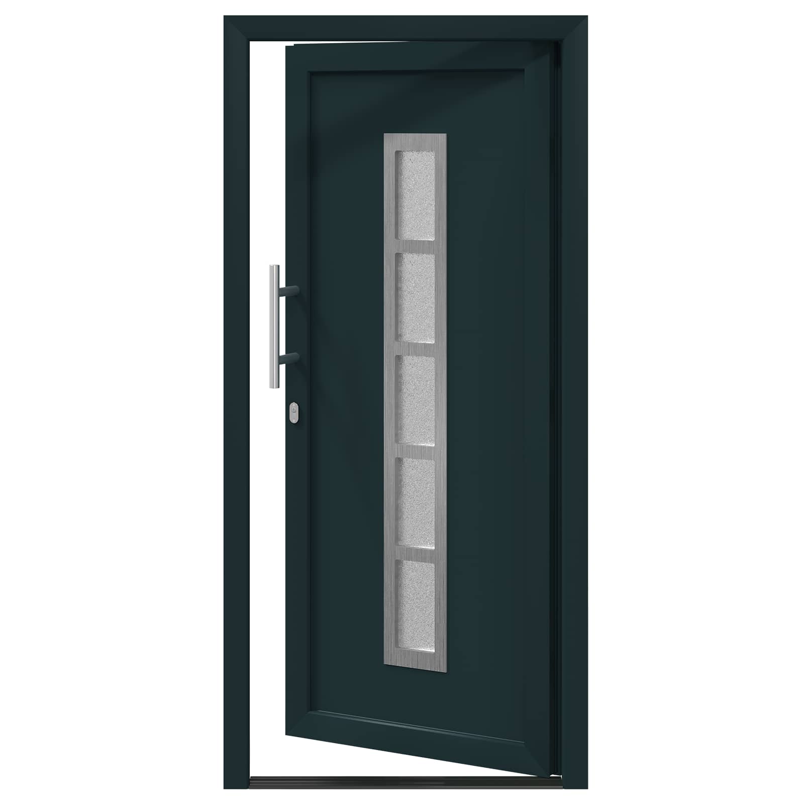 Porta Frontale Antracite 98 x 208 cm PVC | homemem39
