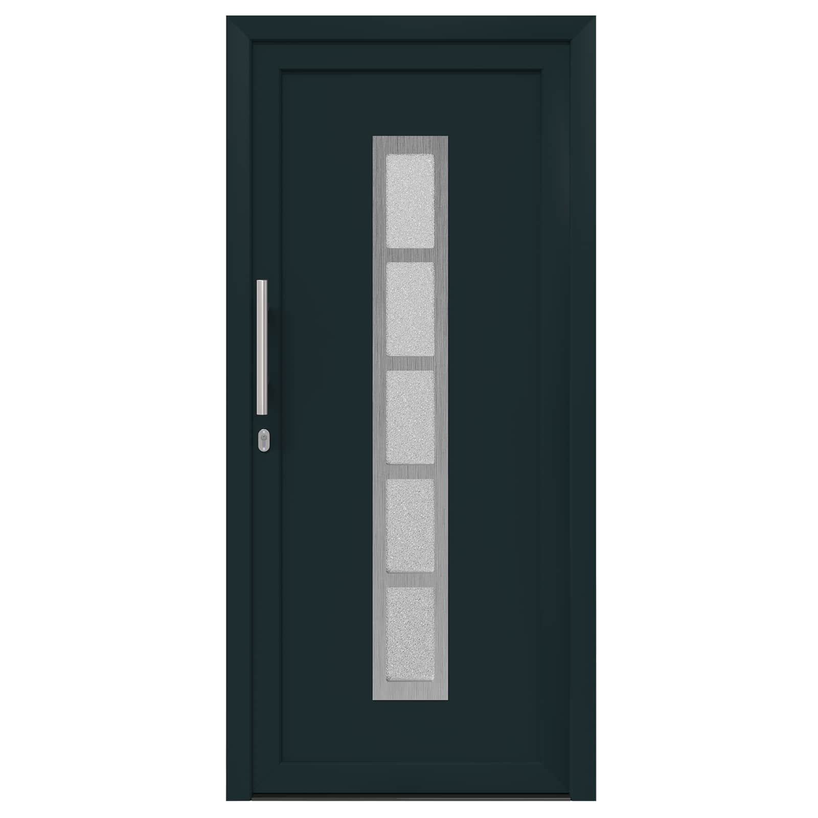 Porta Frontale Antracite 98 x 208 cm PVC | homemem39