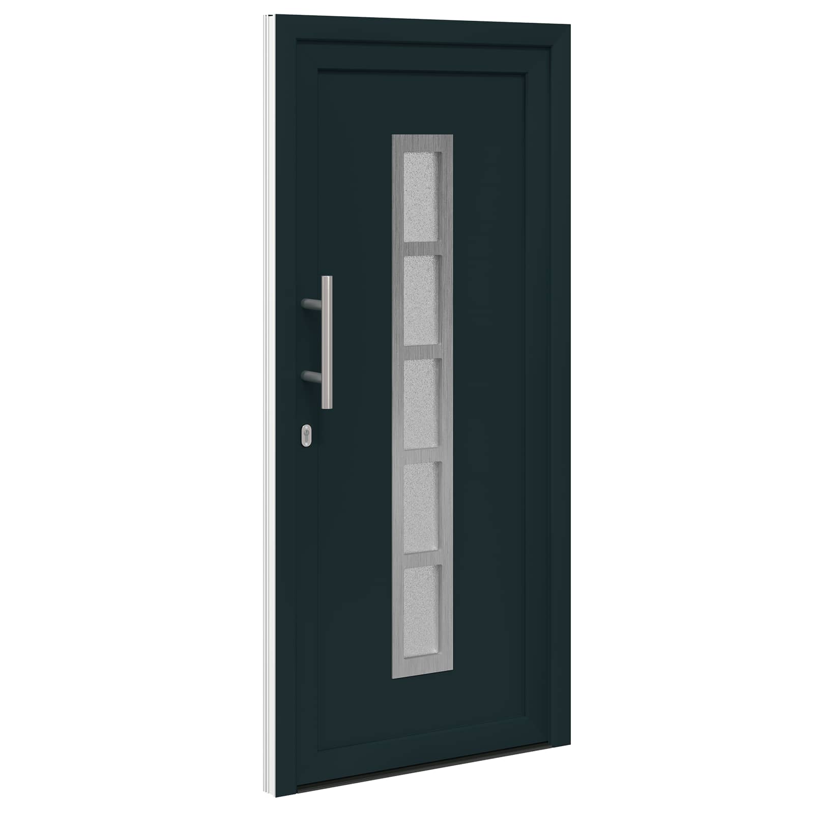 Porta Frontale Antracite 108 x 208 cm PVC | homemem39