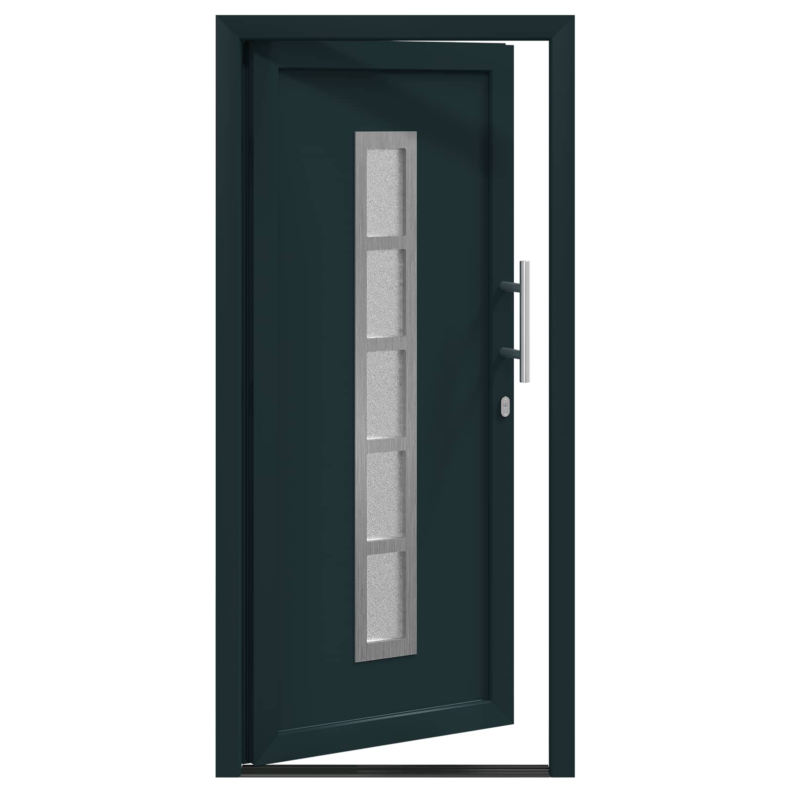 Porta Frontale Antracite 88 x 200 cm PVC | homemem39