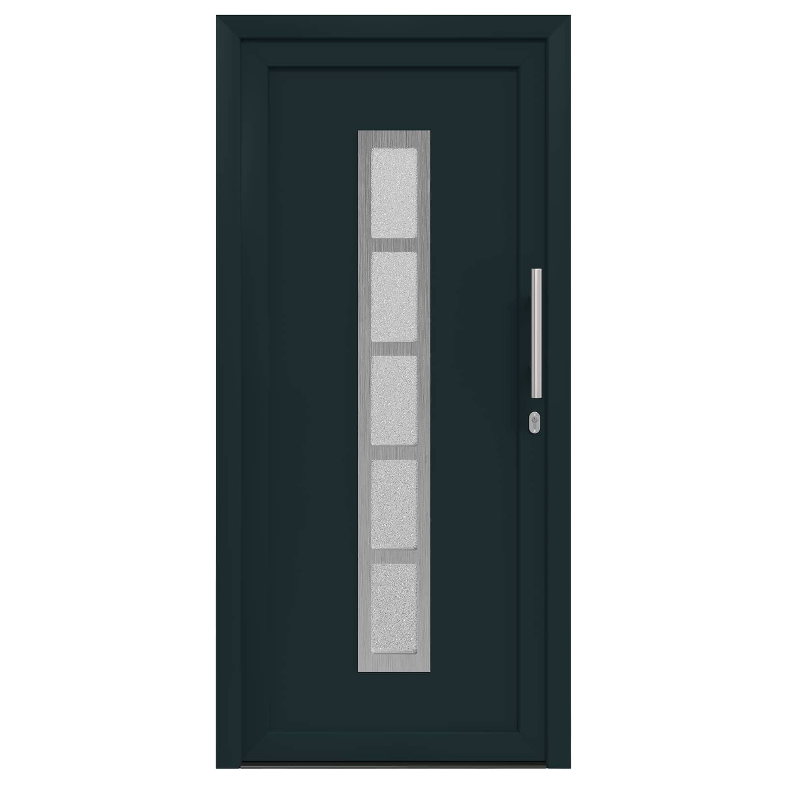 Porta Frontale Antracite 88 x 200 cm PVC | homemem39