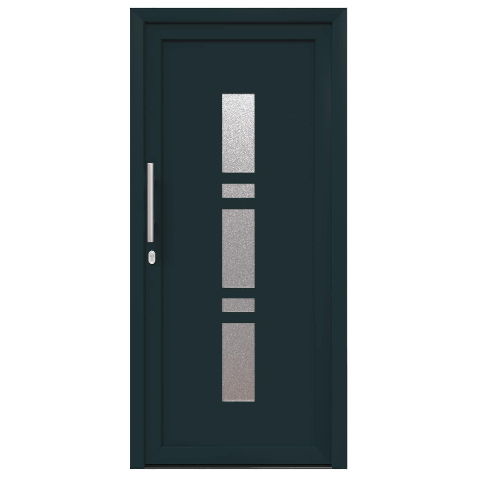 Porta Frontale Antracite 98 x 200 cm PVC | homemem39