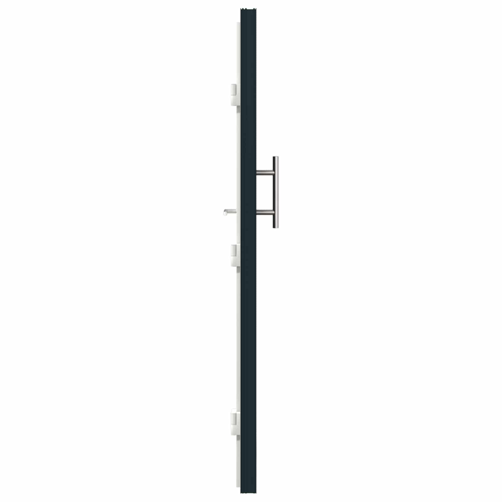 Porta Frontale Antracite 98 x 208 cm PVC | homemem39