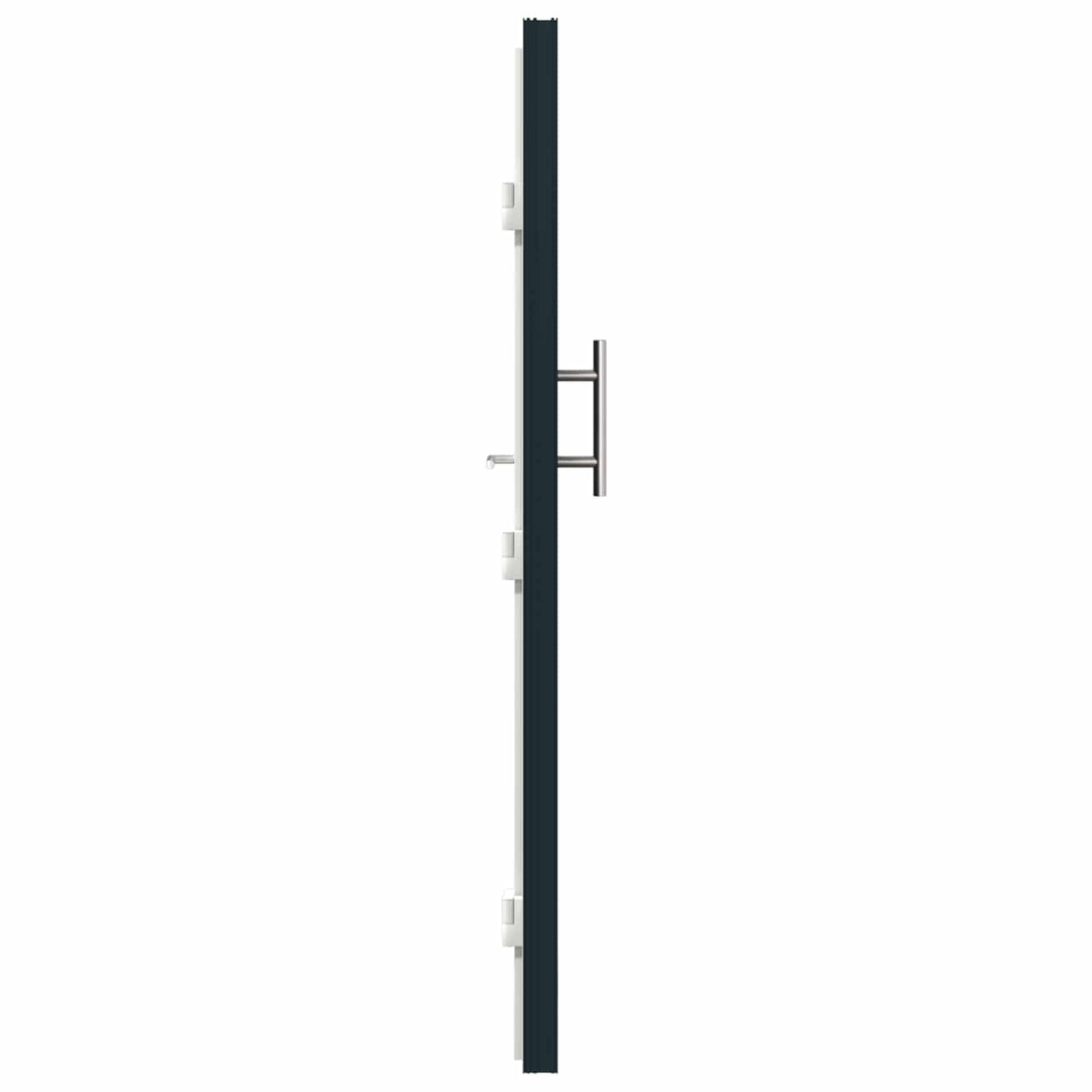 Porta Frontale Antracite 108 x 208 cm PVC | homemem39