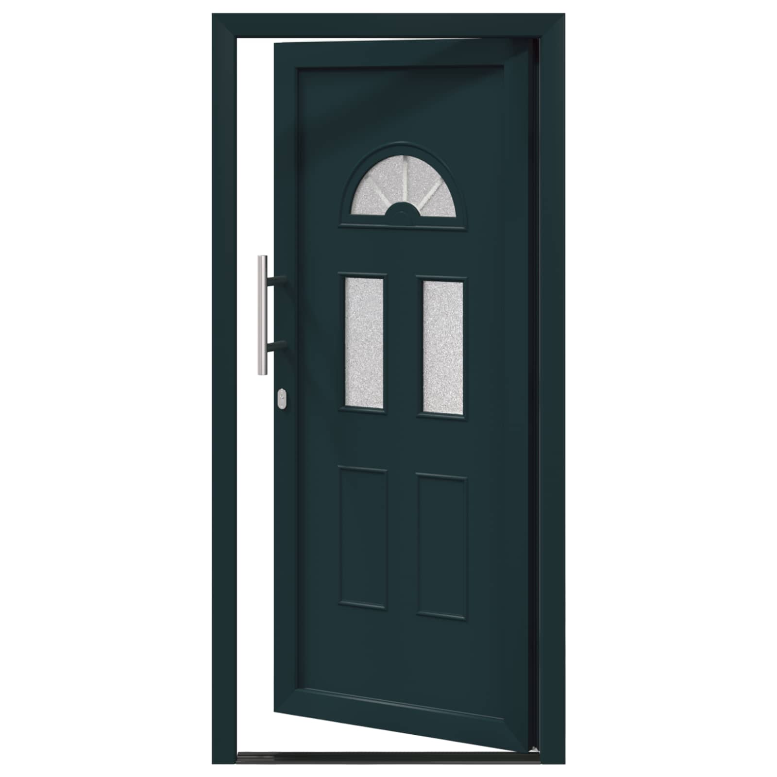 Porta Frontale Antracite 88 x 200 cm PVC | homemem39