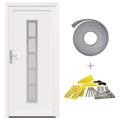 Porta Frontale Bianco 98 x 200 cm PVC | homemem39