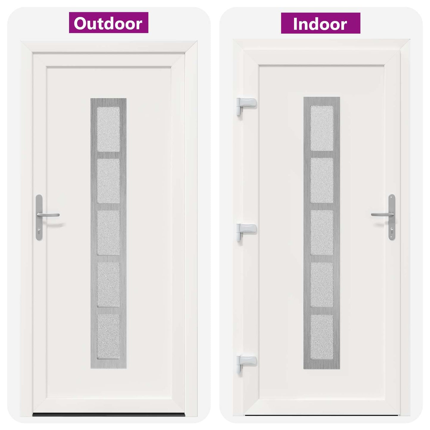 Porta Frontale Bianco 98 x 200 cm PVC | homemem39