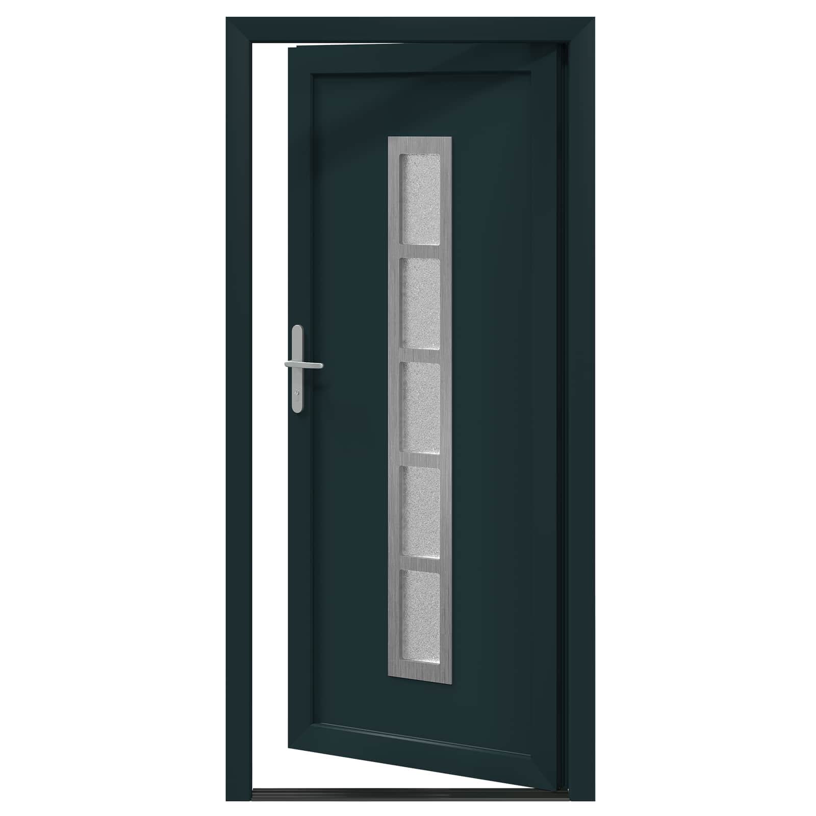 Porta Frontale Antracite 98 x 200 cm PVC | homemem39