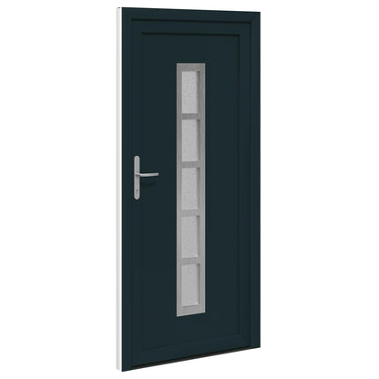 Porta Frontale Antracite 98 x 208 cm PVC | homemem39