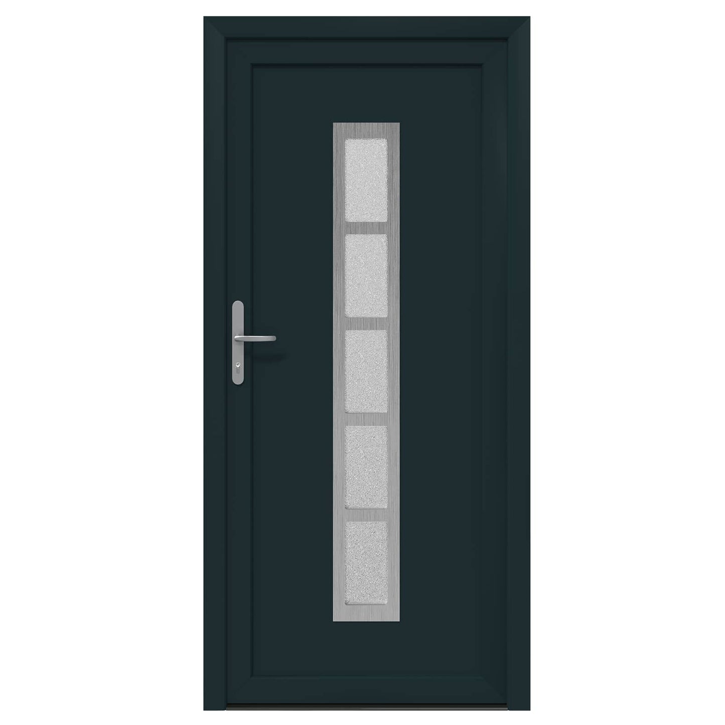 Porta Frontale Antracite 98 x 208 cm PVC | homemem39