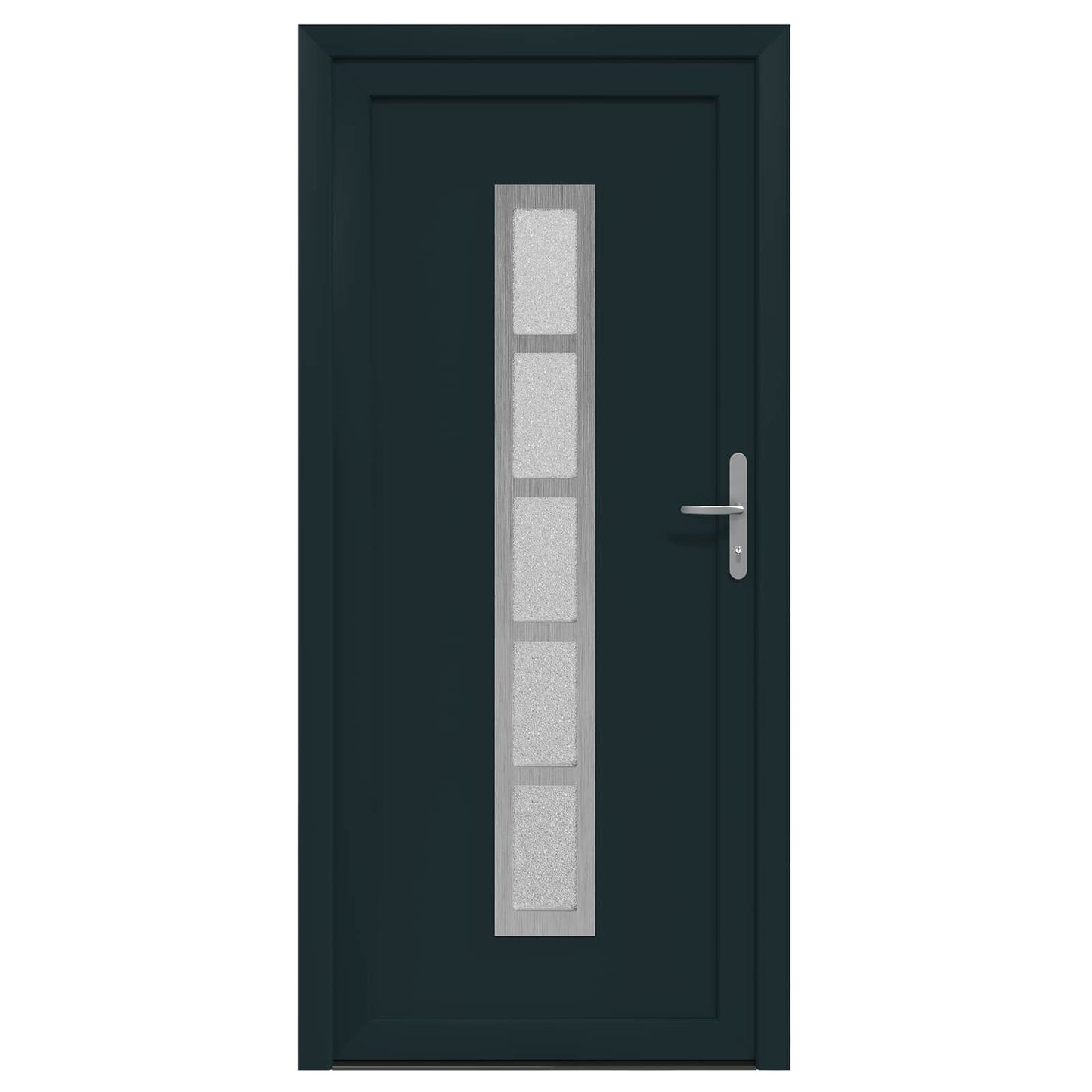 Porta Frontale Antracite 88 x 200 cm PVC | homemem39