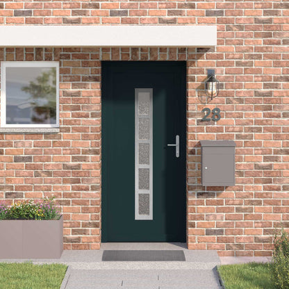 Porta Frontale Antracite 98 x 200 cm PVC | homemem39