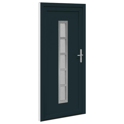 Porta Frontale Antracite 98 x 200 cm PVC | homemem39