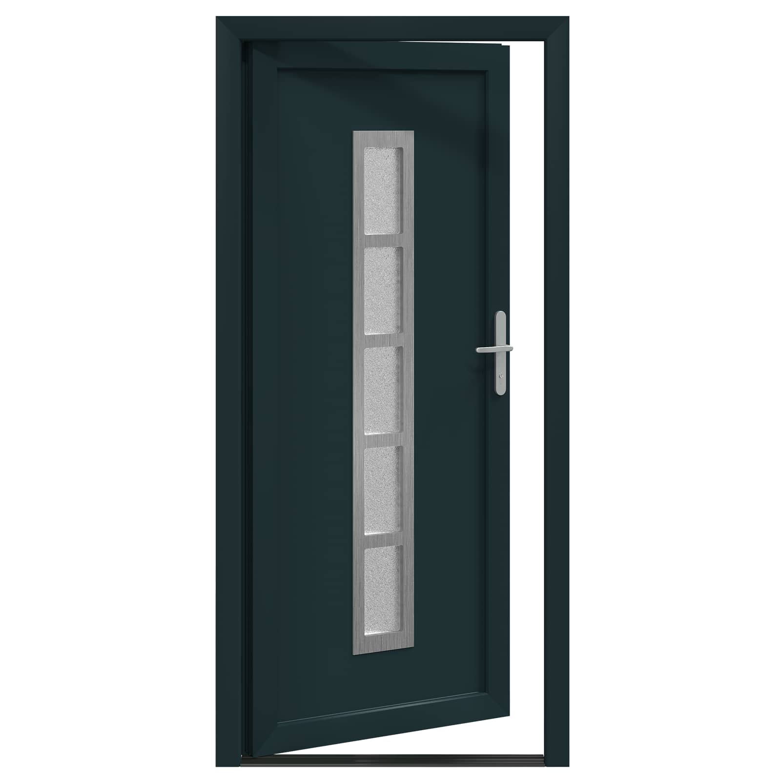 Porta Frontale Antracite 108 x 208 cm PVC | homemem39