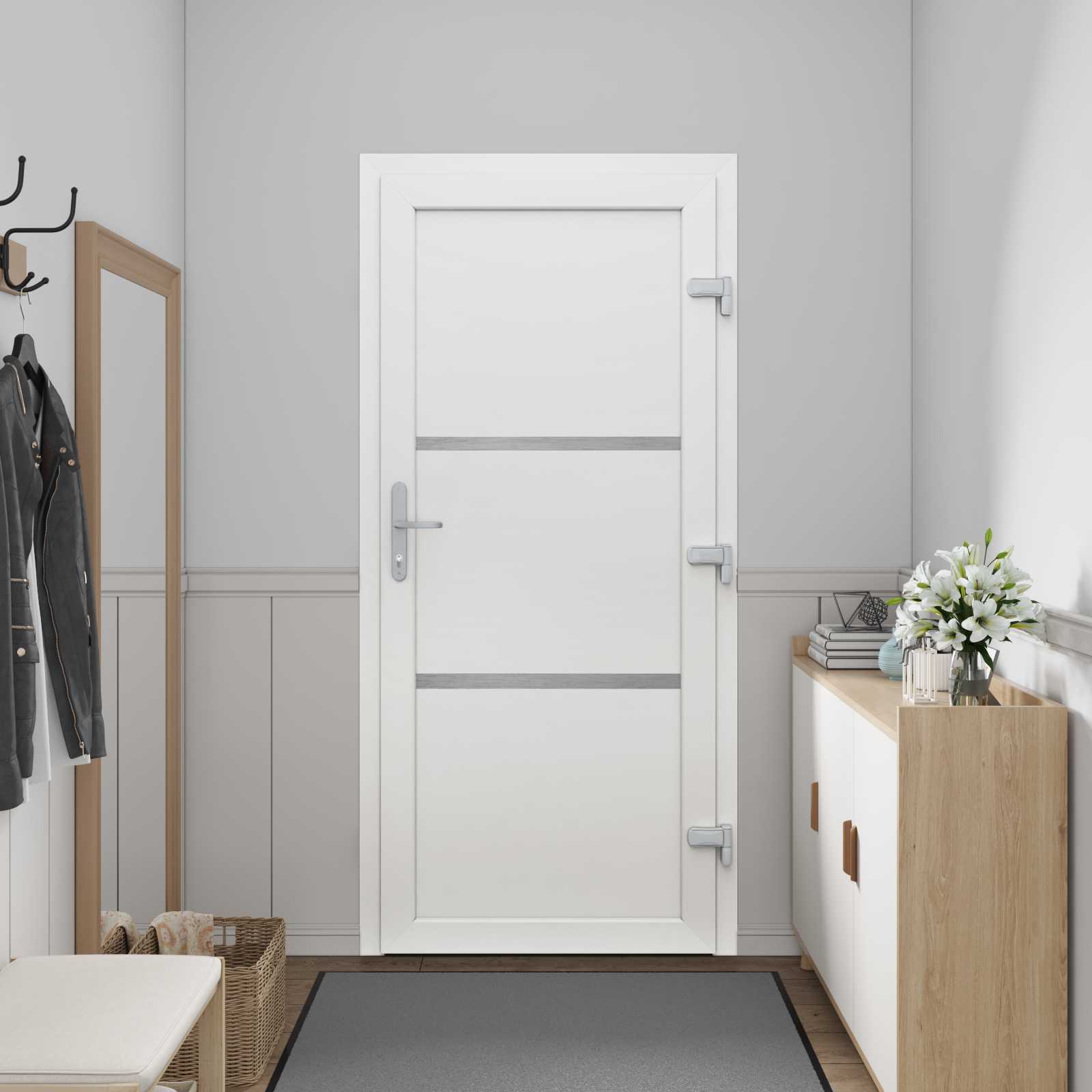 Porta Frontale Bianco 108 x 208 cm PVC | homemem39