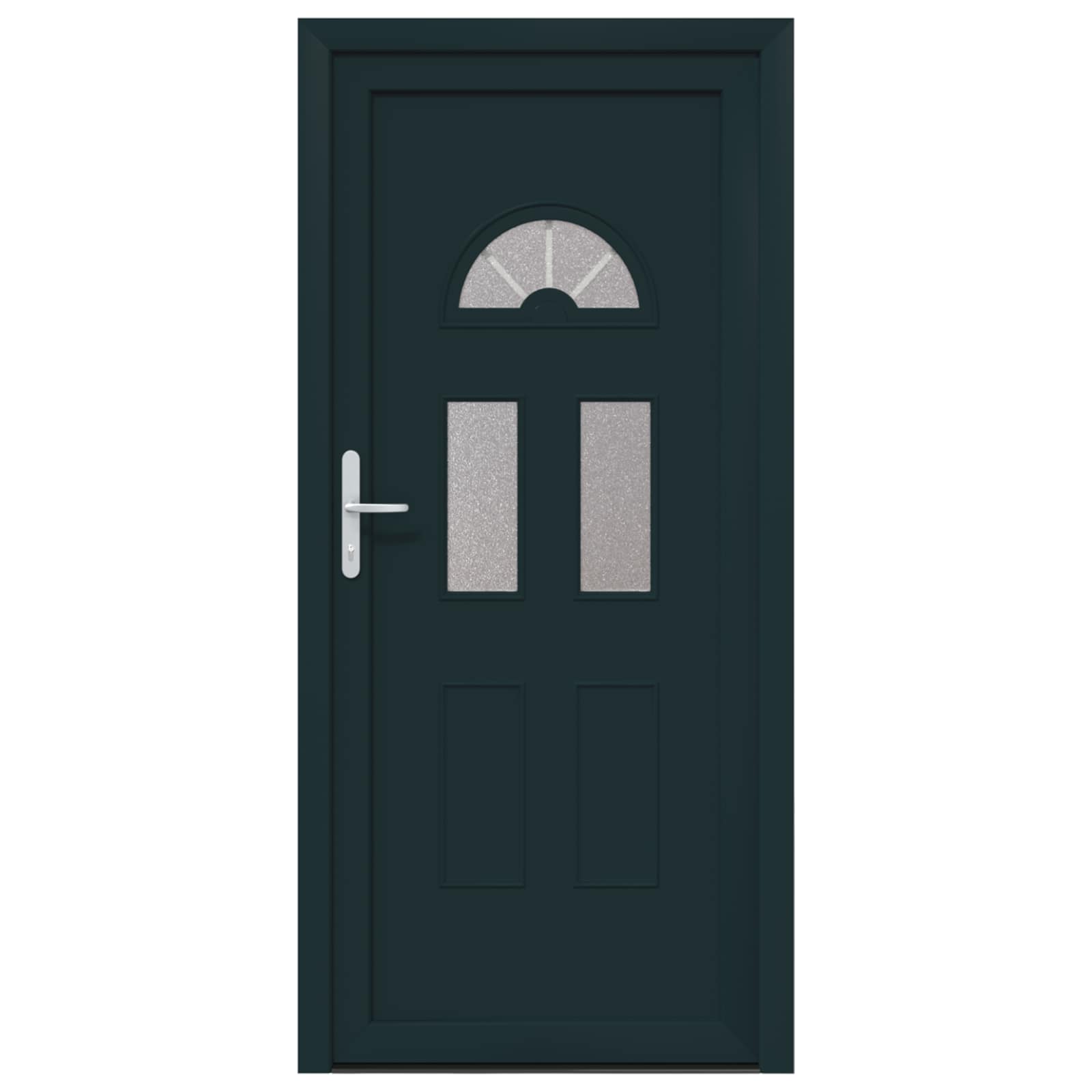 Porta Frontale Antracite 88 x 200 cm PVC | homemem39