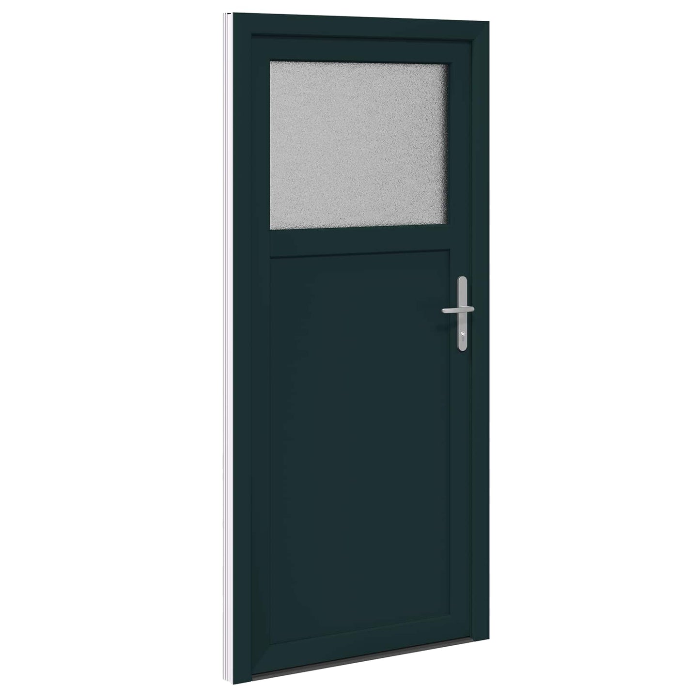 Porta d'ingresso laterale Antracite 98 x 198 cm PVC | homemem39