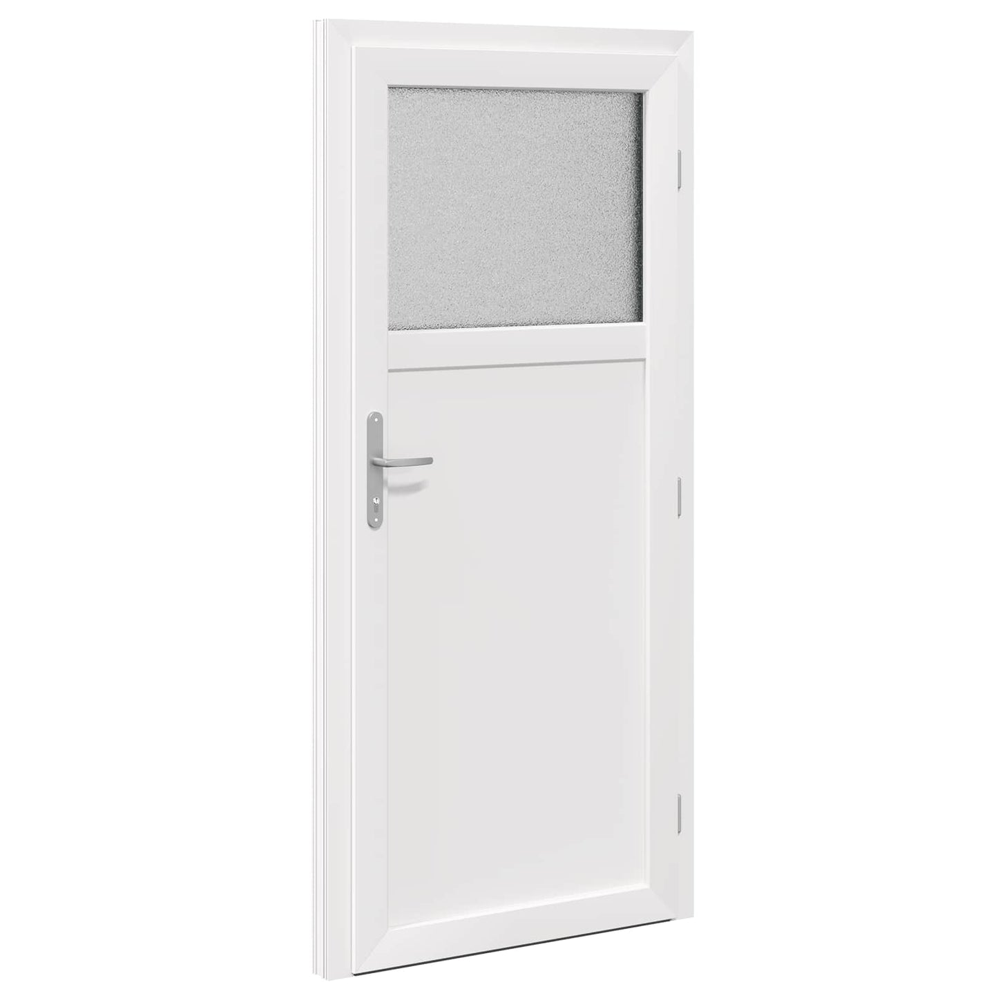 Porta d'ingresso laterale Antracite 88 x 198 cm PVC | homemem39