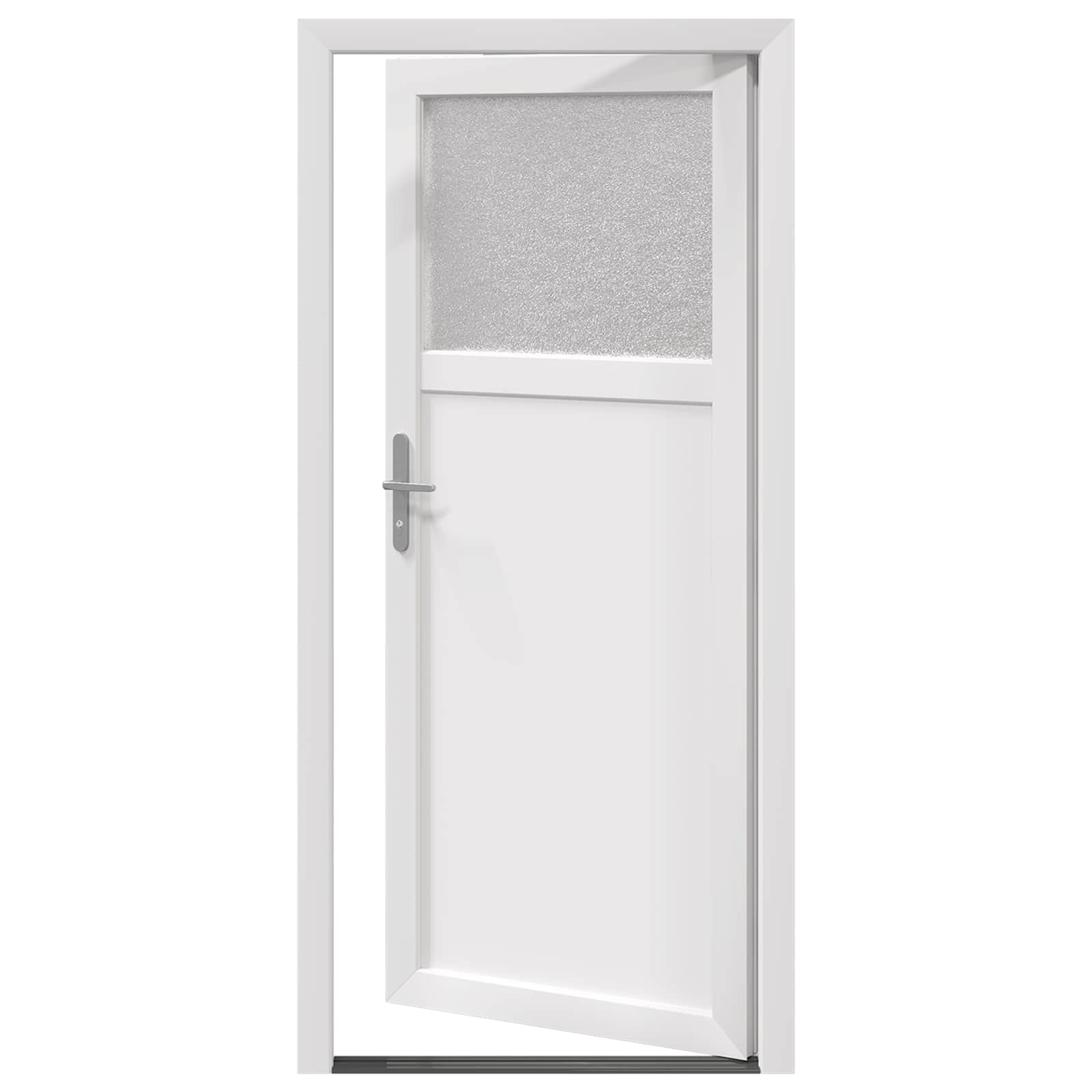 Porta d'ingresso laterale Bianco 98 x 198 cm PVC | homemem39