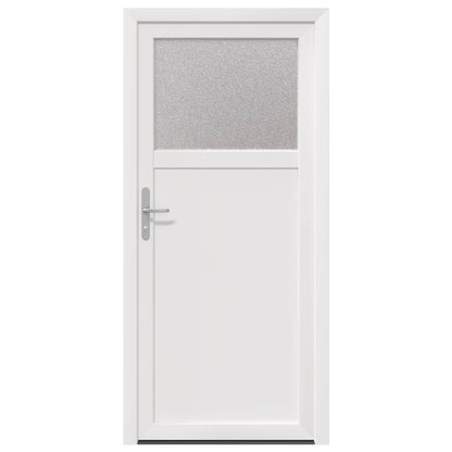 Porta d'ingresso laterale Bianco 98 x 198 cm PVC | homemem39