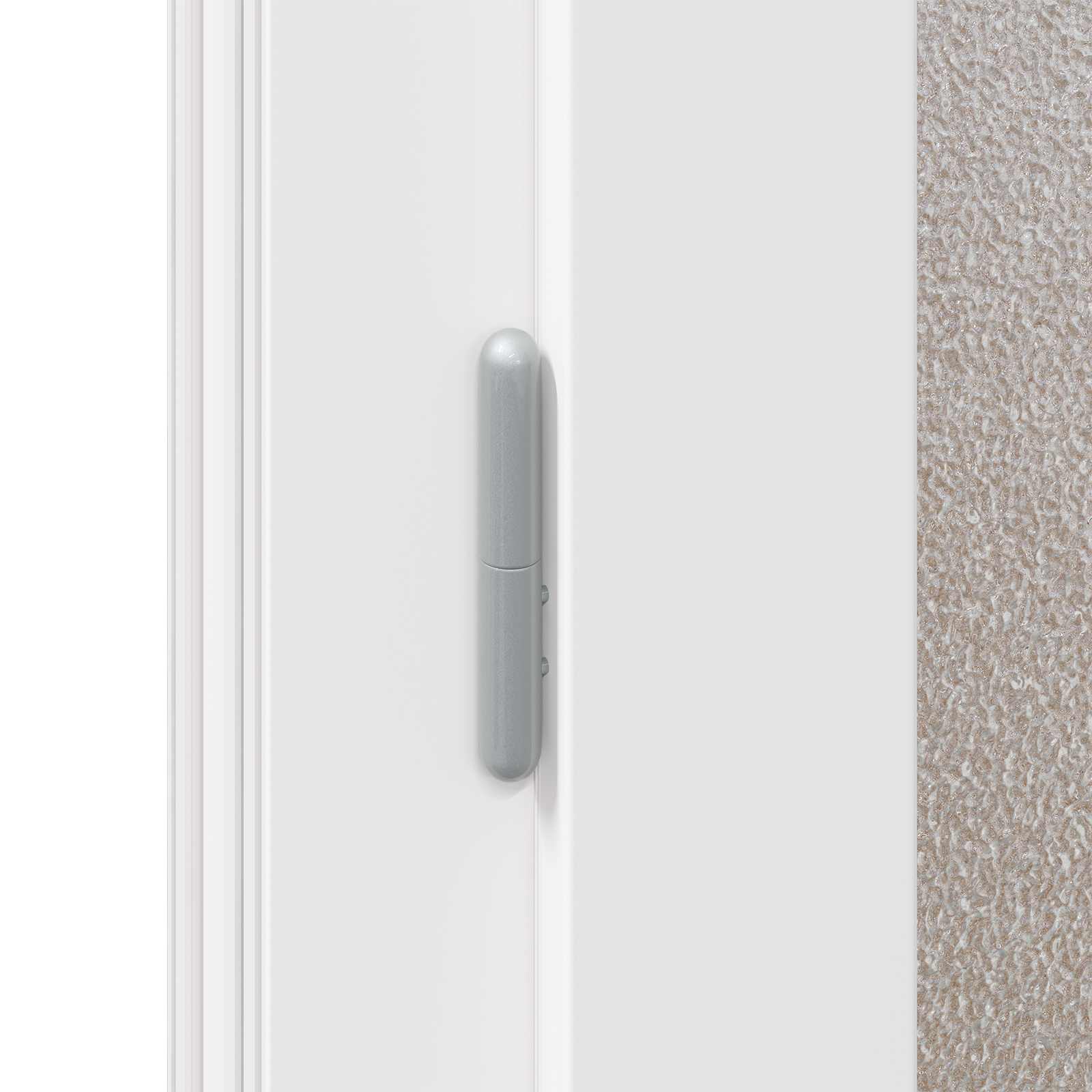 Porta d'ingresso laterale Bianco 88 x 198 cm PVC | homemem39