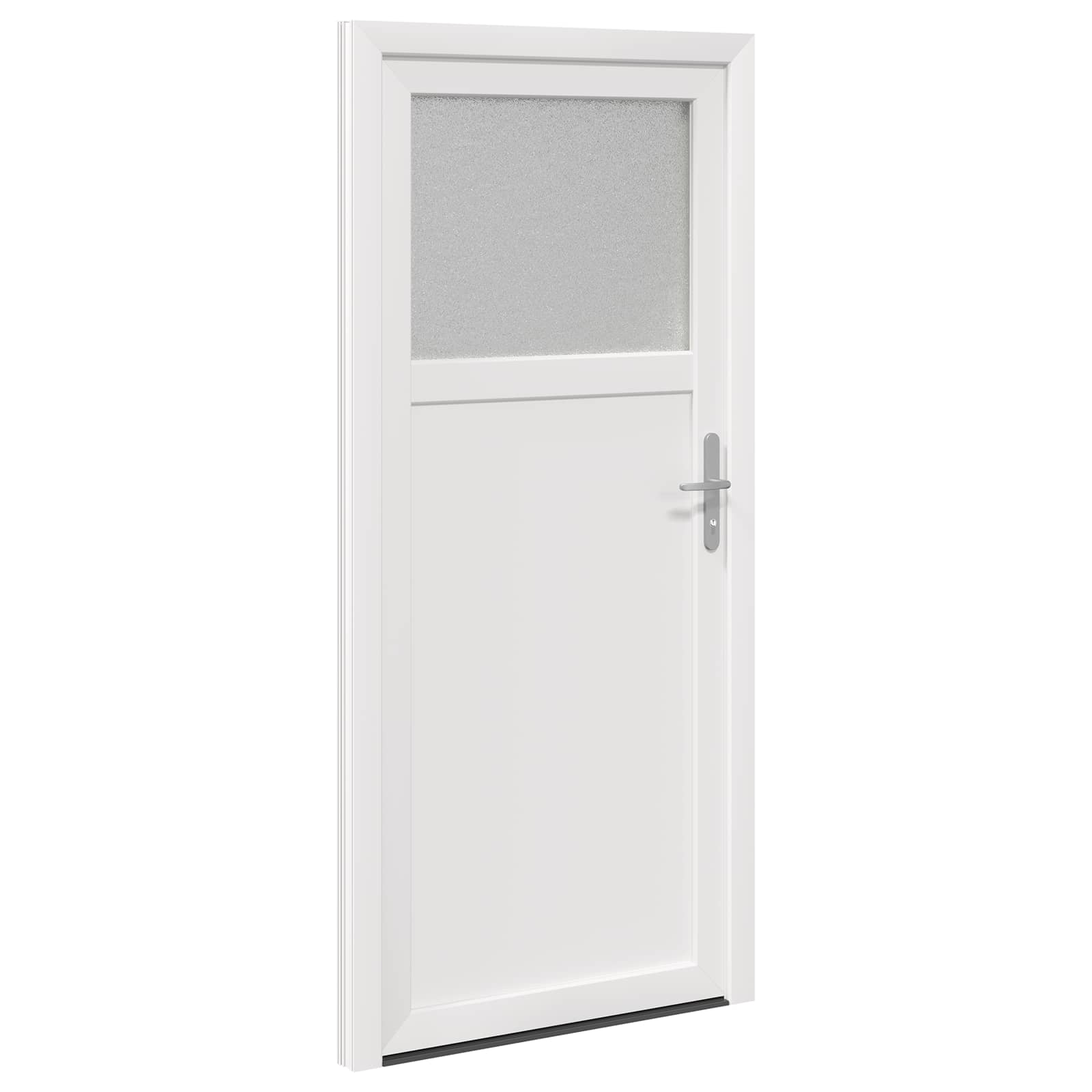 Porta d'ingresso laterale Bianco 98 x 198 cm PVC | homemem39