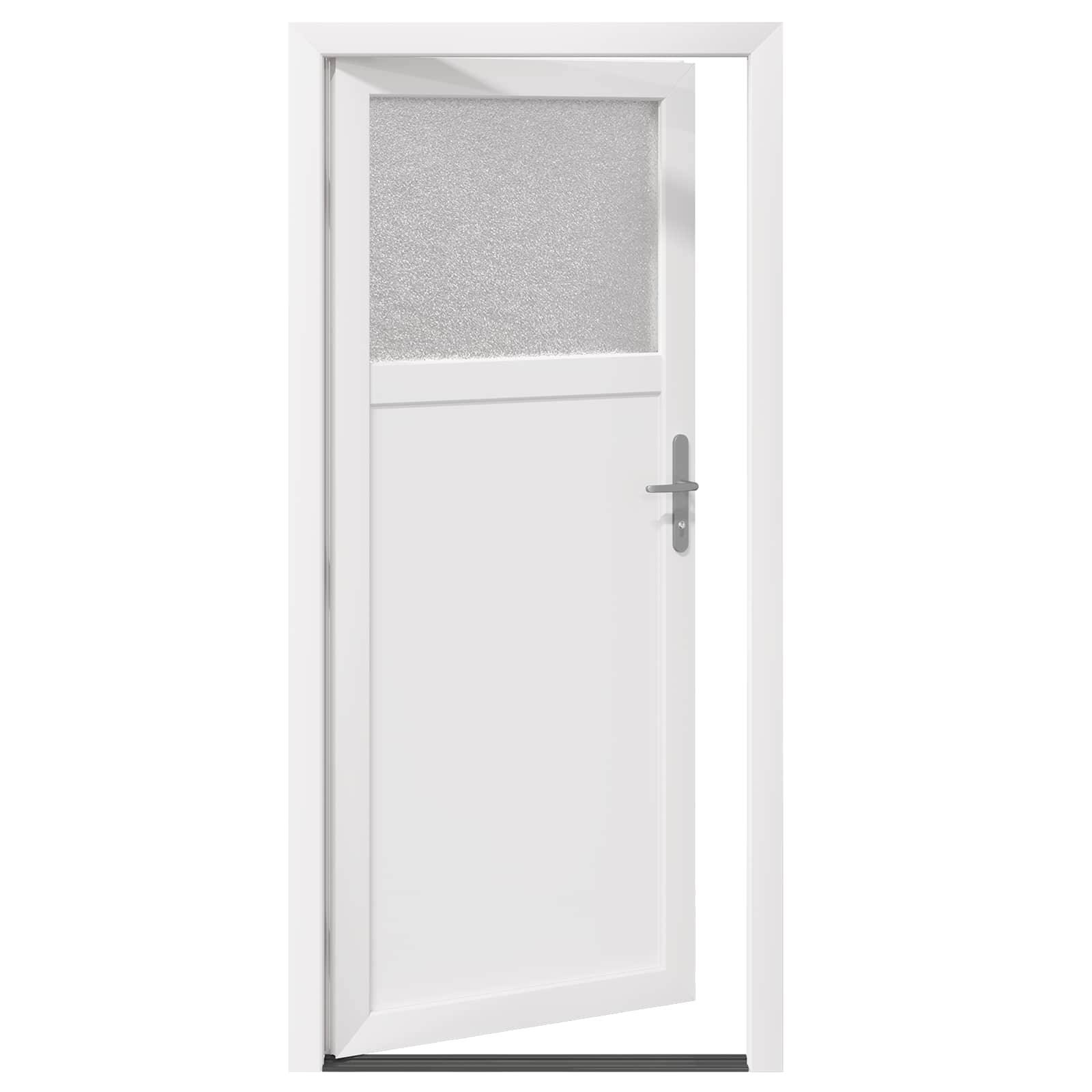 Porta d'ingresso laterale Bianco 98 x 198 cm PVC | homemem39