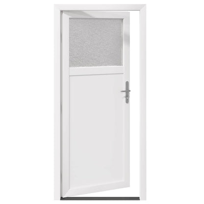 Porta d'ingresso laterale Bianco 98 x 198 cm PVC | homemem39