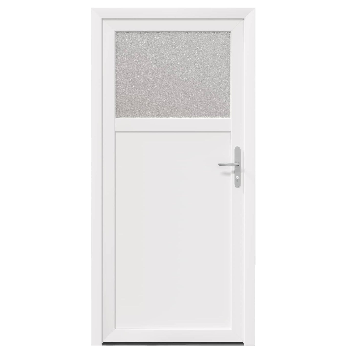 Porta d'ingresso laterale Bianco 98 x 198 cm PVC | homemem39