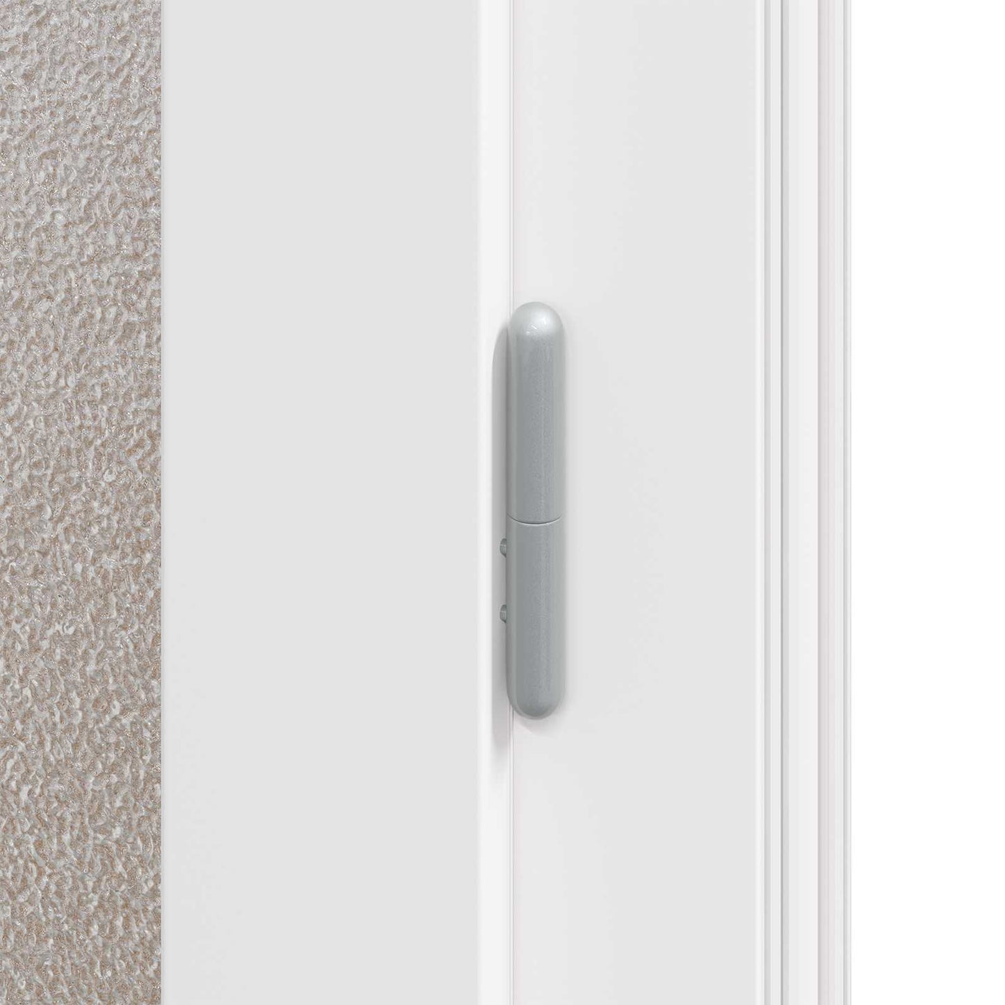 Porta d'ingresso laterale Bianco 88 x 198 cm PVC | homemem39