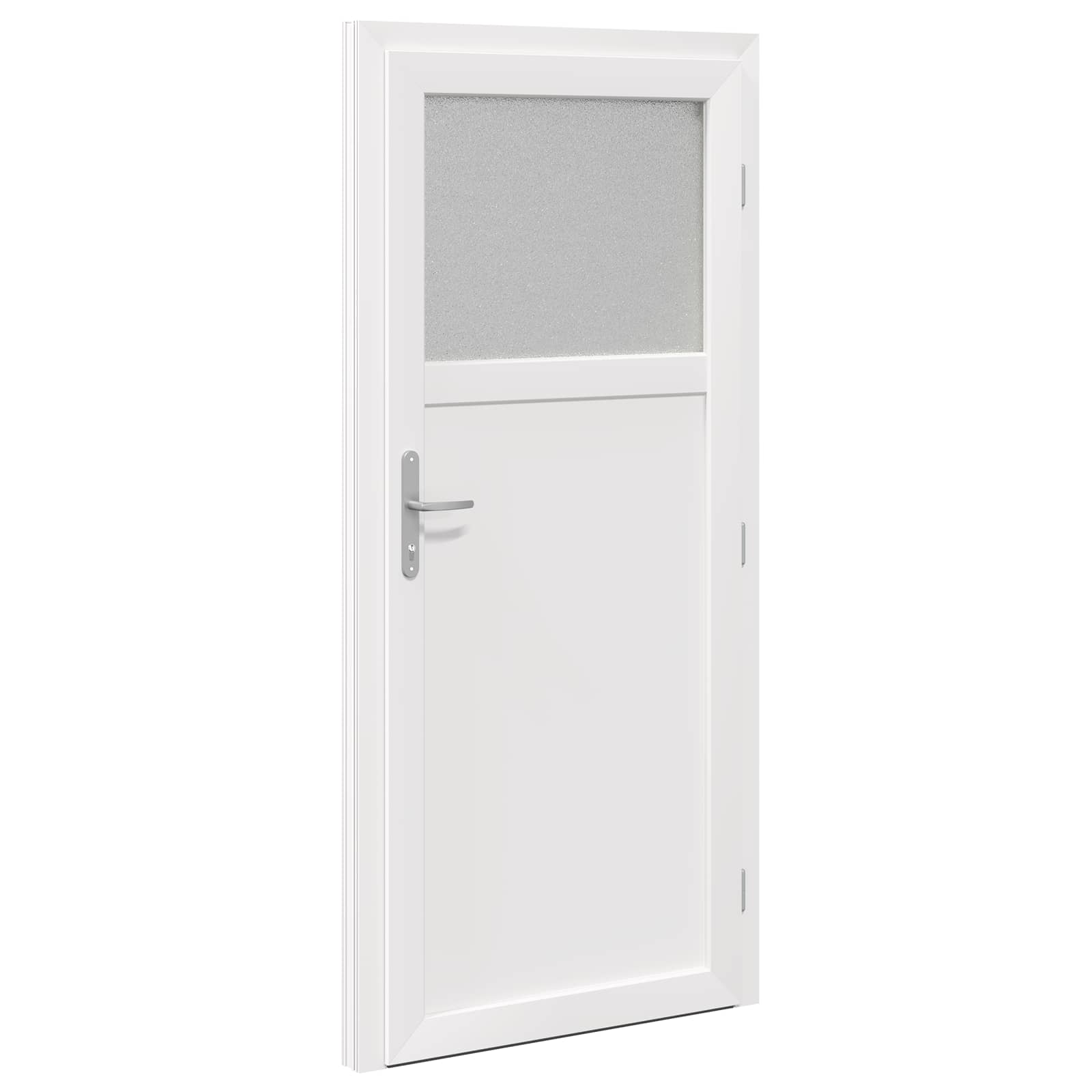 Porta d'ingresso laterale Bianco 88 x 198 cm PVC | homemem39