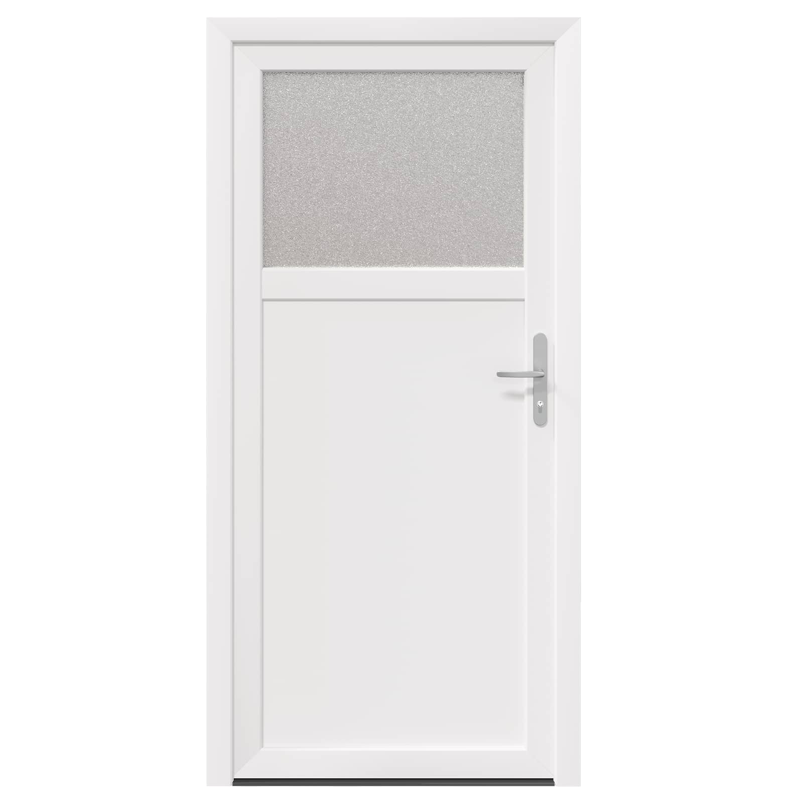 Porta d'ingresso laterale Bianco 88 x 198 cm PVC | homemem39