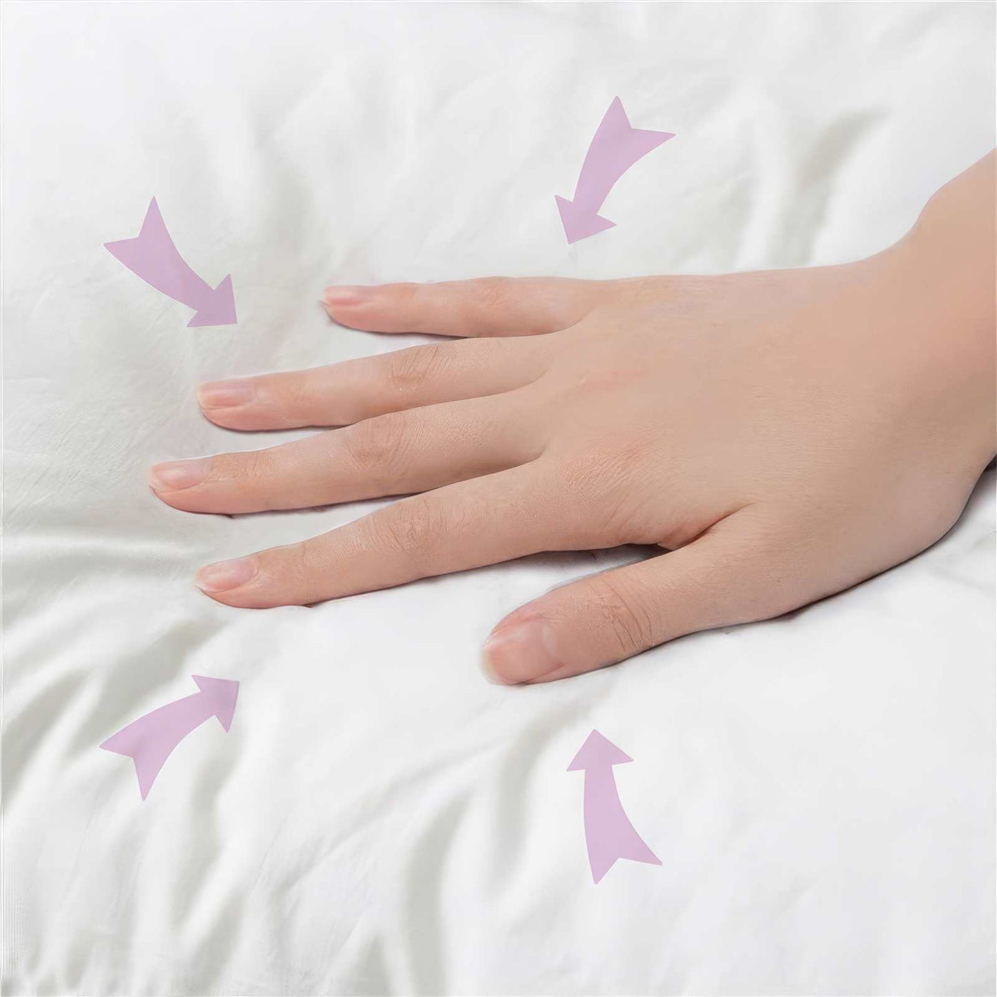 Cuscino con cuscino HEERLEN 2 pz Rosa Velluto | homemem39