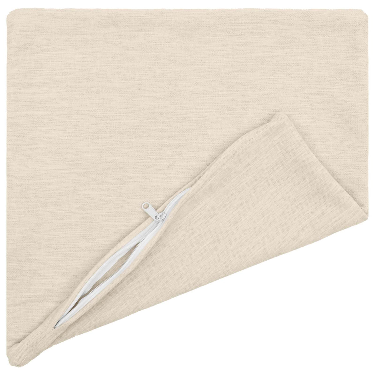 Cuscino 6 pz HEERLEN Crema 30 x 30 cm Tessuto Chenille | homemem39