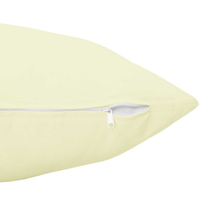 Cuscino 6 pz HEERLEN Crema 30 x 30 cm Poliestere | homemem39